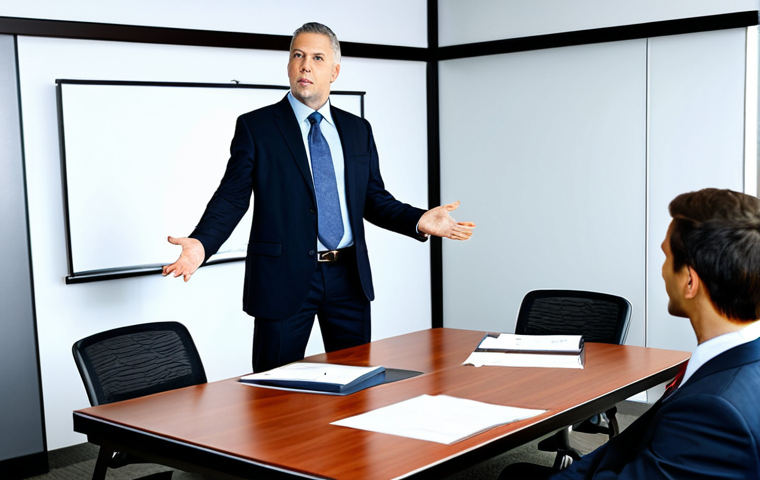 공공관리사 자격증 전망 및 가치 - **Image Prompt:** A professional condominium manager, fully clothed in appropriate business attire, ...