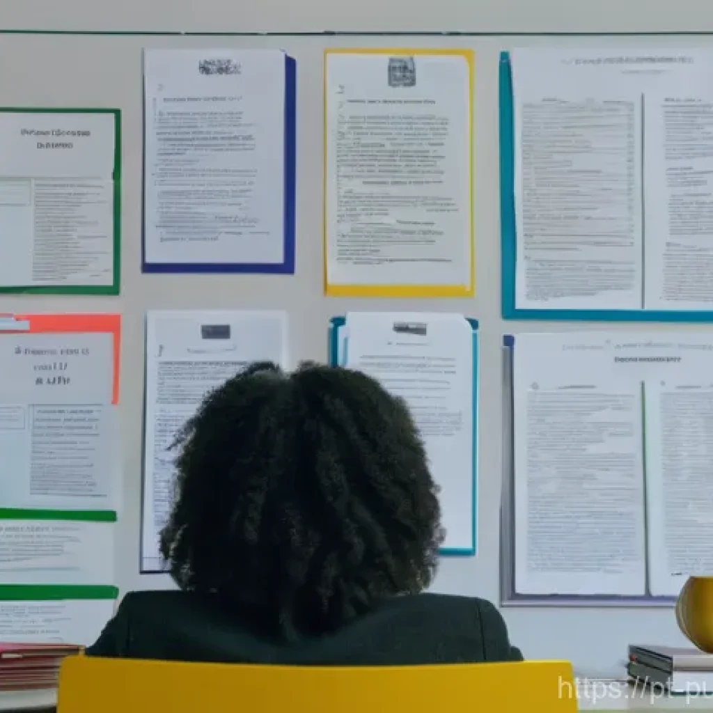 공공관리사 필기시험에서 자주 출제되는 주제 - **Prompt:** A young adult, around 20-25 years old, of diverse background, is intently studying at a ...