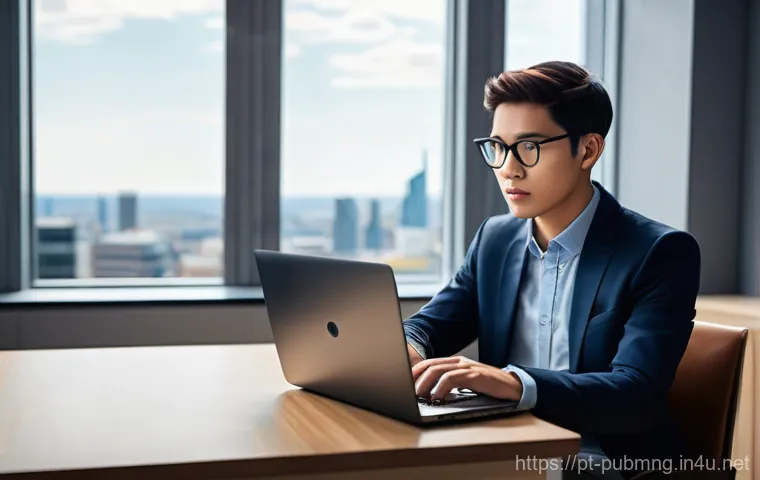 공공관리사 취업 시 추천하는 이력서 작성법 - **Prompt:** A highly professional female public administrator, in her early 30s, stands confidently ...