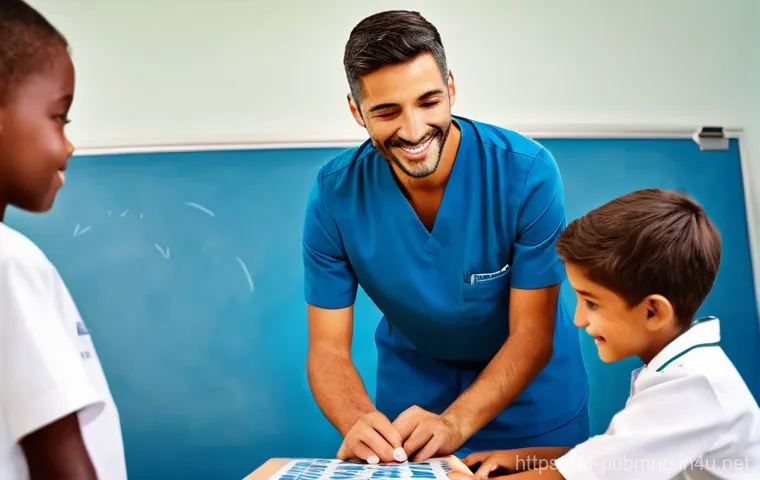 공공관리사 취업 성공 스토리 - **Prompt:** A dynamic, diverse group of young Portuguese public servants, dressed in smart casual bu...