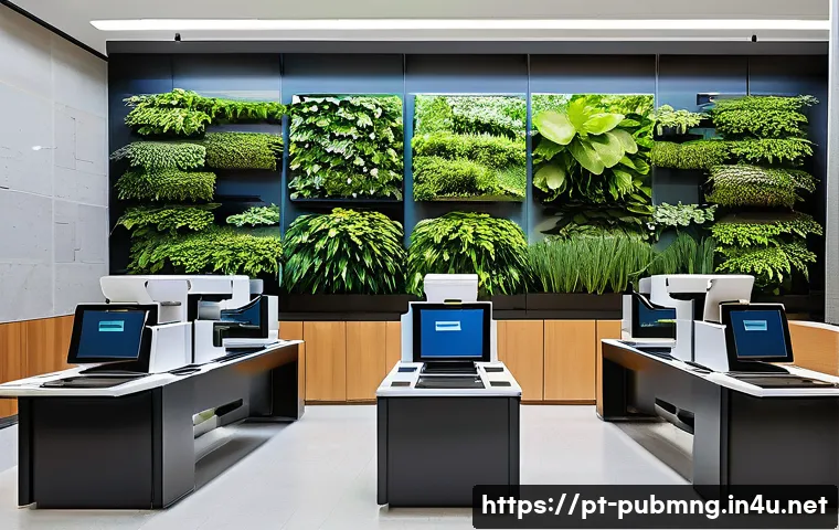 공공관리사와 관련된 산업 동향과 최신 기술 - A modern Brazilian city hall office bustling with activity: diverse public servants using integrated...